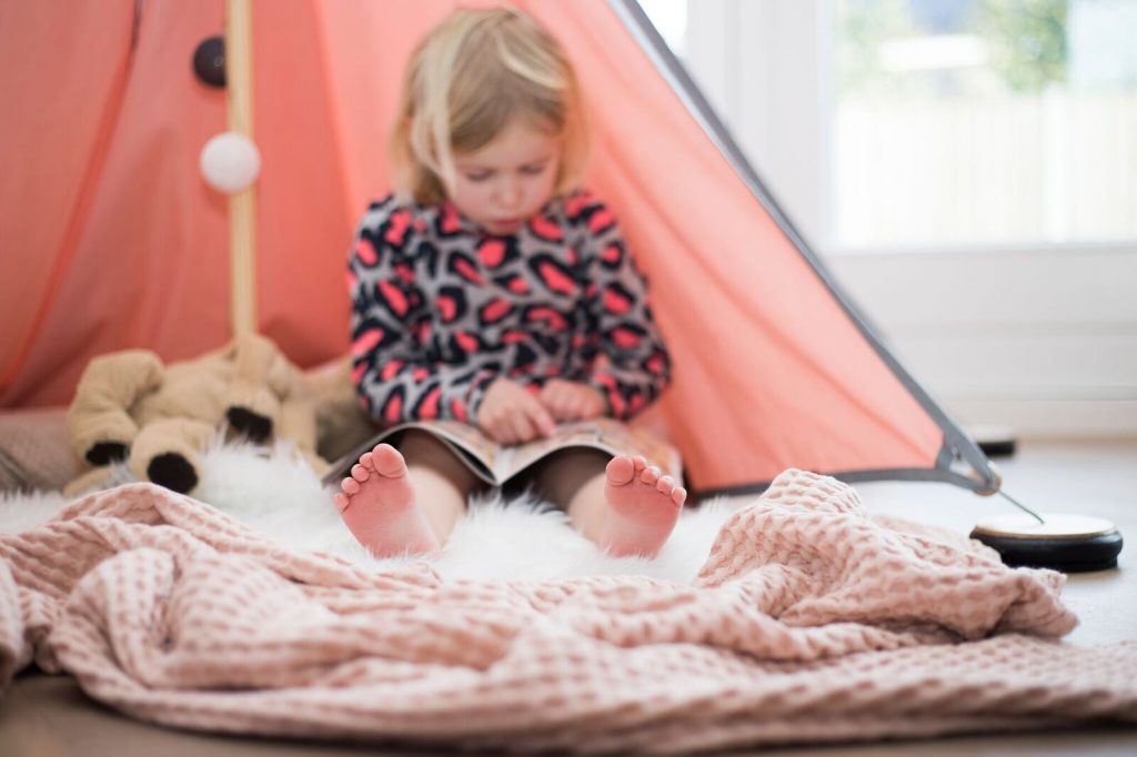 Lekker lezen in de tent