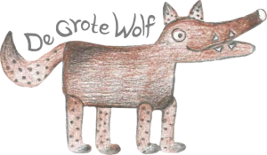 Logo De Grote Wolf Houten Speelgoed